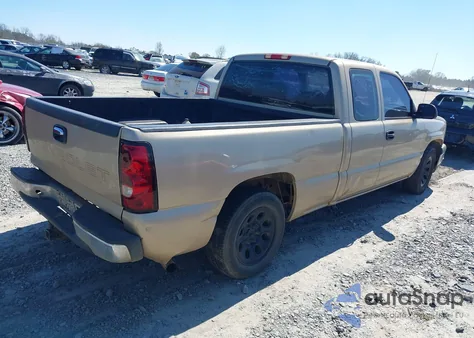 2005 Chevrolet Silverado 1500 Work Truck from USA, damaged, VIN 1GCEC19V45Z122820